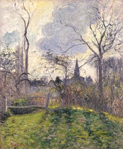 Bazincourt Çan Kulesi by Camille Pissarro