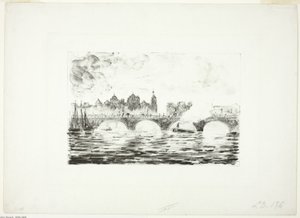 Parlamento Binaları, Londra by Camille Pissarro