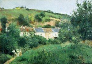 Köydeki Yol by Camille Jacob Pissarro
