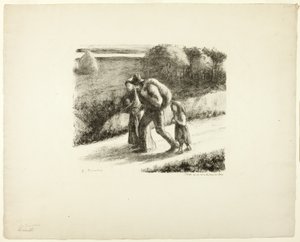 serseriler by Camille Pissarro