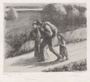 serseriler by Camille Pissarro