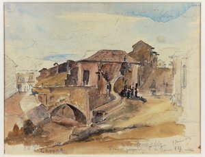 Dona Romualda Köprüsü Karakas, Venezuela 1854 ... by Camille Pissarro