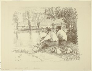 serseriler by Camille Pissarro