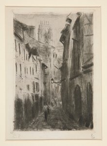 Bir cadde ? Rouen (Rue des Arpents) [Rouen