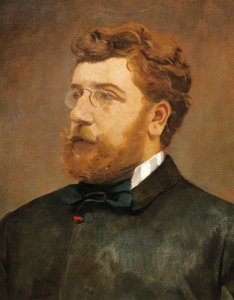 Georges Bizet'nin Portresi (Paris by Camillo (1840 1919) Miola