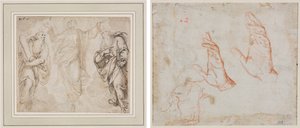 Başkalaşım (rekto); Ellerin Çalışması (versi) by Camillo Procaccini