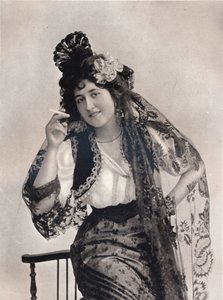 "Bayan Rita Jolivet", c1903. by Campbell and Gray