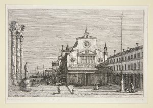 Vedute (Görüntüler) dizisinden S. Giacomo Di Rialto