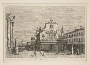 Vedute (Görüntüler) dizisinden S. Giacomo di Rialto