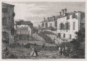 Vedute (Görüntüleme) dizisinden Le Porte Del Dolo (Dolo