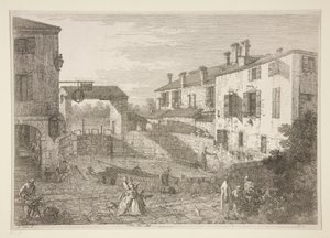 Vedute (Görüntülemeler) dizisinden Le Porte del Dolo (Dolo