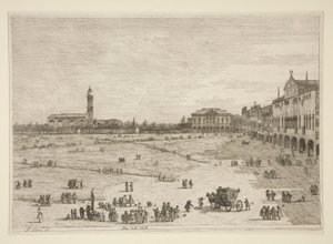 pr? della Valle, Vedute (Görüntüleme) dizisinden by Canaletto (Giovanni Antonio Canal)