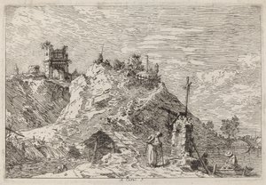 Hacı ile Namazda Manzara, c. 17351746. by Canaletto