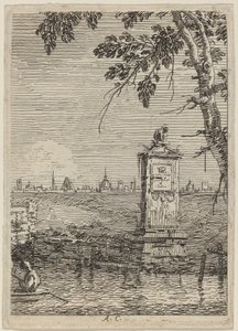 Küçük Anıt, c. 17351746. by Canaletto