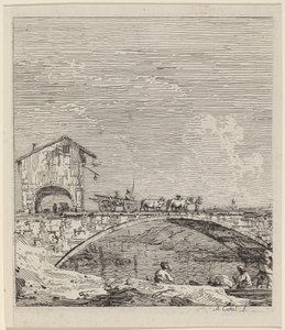 Köprüden Geçen Vagon by Canaletto