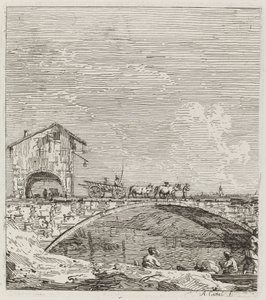 Köprüden Geçen Vagon by Canaletto
