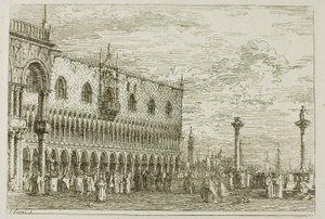 Vedute'den Band V Piera, by Canaletto
