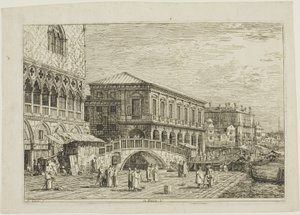 le Preson. V., Görünümlerden by Canaletto