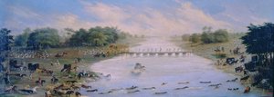 Riachuelo Nehri'ni geçerken, Buenos Aires, Arjantin