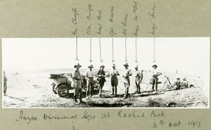 ANZAC Tümen Karargahı, Raşid Beck, Ekim 1917 by Capt. Arthur Rhodes