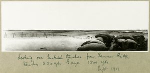 Samson Sırtı'ndan Türk siperlerine bakmak, Eylül 1917 by Capt. Arthur Rhodes