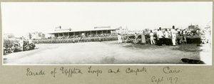 Mısır birlikleri ve halılarının geçit töreni, Kahire, Eylül 1917 by Capt. Arthur Rhodes