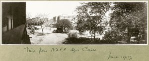 NZMFA Genel Merkezi'nden görünüm, Kahire, Haziran 1917 by Capt. Arthur Rhodes