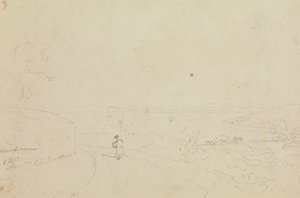 West Cowes'ın Yukarısında, 8 Şubat 1826 by Capt. Thomas Hastings