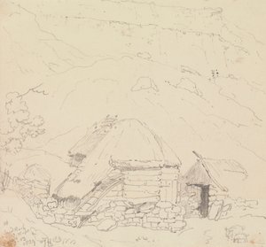 Sandrock, Wight Adası'nda, 13 Ağustos 1829 by Capt. Thomas Hastings