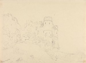 Carisbrooke Kalesi, 9 Mayıs 1826 by Capt. Thomas Hastings