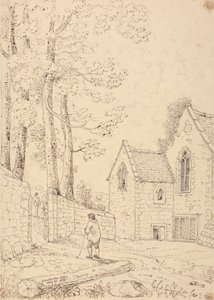 Crewkerne Manastırı, 24 Mayıs 1833 by Capt. Thomas Hastings