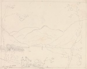 Crummock Su, Ağustos 1835 by Capt. Thomas Hastings
