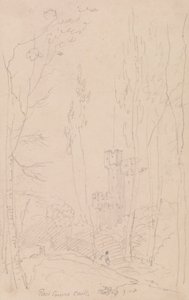 Doğu Cowes Kalesi, Wight Adası by Capt. Thomas Hastings