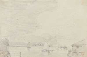 Doğu Cowes, Wight Adası by Capt. Thomas Hastings