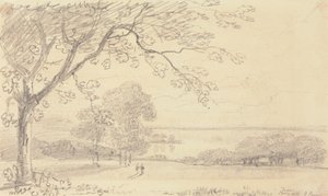 Spring Hill, Wight Adası'ndan Doğu İnekler by Capt. Thomas Hastings