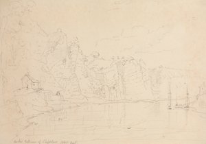 Chepstow'un girişi, Eylül 1845 by Capt. Thomas Hastings