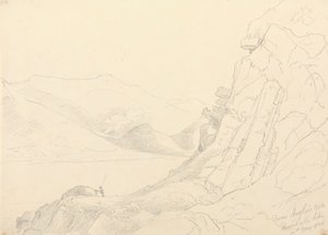 Anglers Rock'tan, Ennerdale Gölü, 10 Mayıs 1836