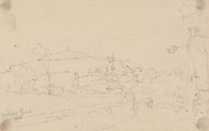Godshill Kilisesi, Ağustos 1826 by Capt. Thomas Hastings