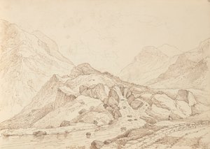 Gowland's Cascade, Gap of Dunloh, 6 Eylül 1841 by Capt. Thomas Hastings