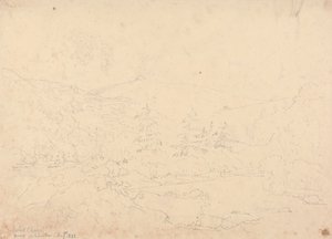 Ashburton yakınlarındaki Holne Chase, 30 Mayıs 1833 by Capt. Thomas Hastings