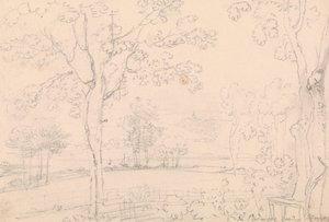 Padmore Garden'da, Mayıs 1833 by Capt. Thomas Hastings