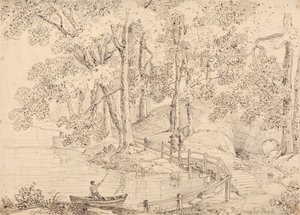 Ugbrooke Park'ta, Mayıs 1833 by Capt. Thomas Hastings