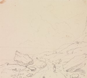 Heyelan, Wight Adası, 13 Ağustos 1829