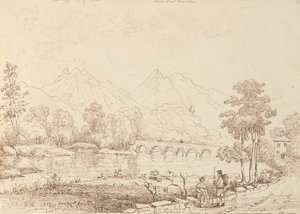 Dunloh Geçidi'ne Giden Lown Köprüsü by Capt. Thomas Hastings