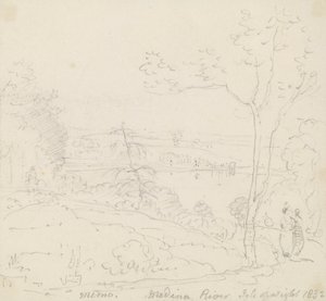 Medina Nehri Memo, Wight Adası by Capt. Thomas Hastings