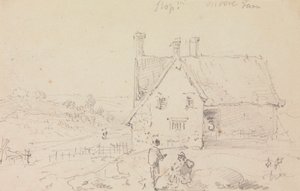 Moore Çiftliği, Wight Adası by Capt. Thomas Hastings