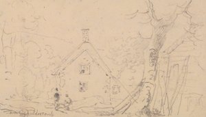 Appuldurcombe yakınlarında, Wight Adası by Capt. Thomas Hastings