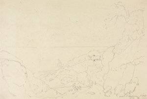 Saint Lawrence, Wight Adası yakınında by Capt. Thomas Hastings