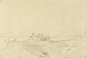 Sandown Körfezi yakınlarında, Wight Adası by Capt. Thomas Hastings