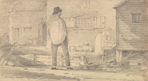 Hastings Sahilinde, Ağustos 1821 by Capt. Thomas Hastings